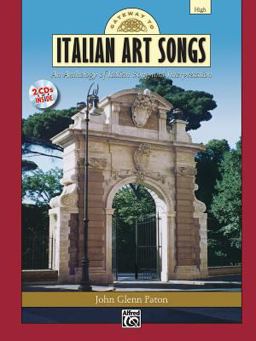 Gateway to Italian Songs and Arias High Voice, Comb Bound Book and 2 CDs  9780739035481 Front Cover