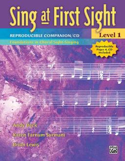 Sing at First Sight Reproducible Companion, Bk 1 Foundations in Choral Sight-Singing, Book and CD  9780739037409 Front Cover