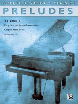 Preludes, Vol 1 Early Intermediate to Intermediate Original Piano Solos  9780739043189 Front Cover