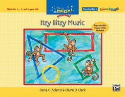 This Is Music! Preschool, Vol 1 Itsy Bitsy Music, Book and CD  9780739047231 Front Cover