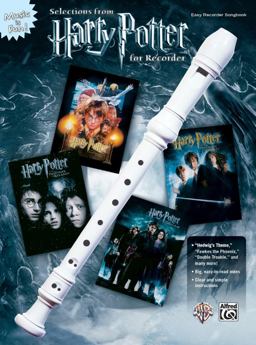 Selections from Harry Potter for Recorder  9780739047460 Front Cover