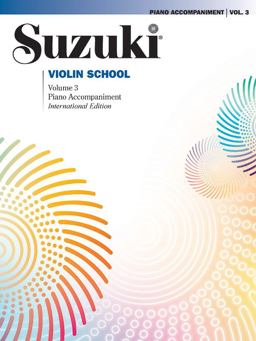 Suzuki Violin School, Vol 3 Piano Acc  9780739051924 Front Cover