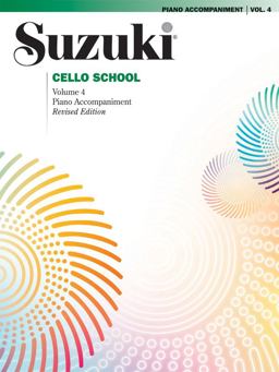 Suzuki Cello School, Vol 4 Piano Acc  9780739053669 Front Cover