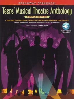 Broadway Presents! Teens' Musical Theatre Anthology: Female Edition Book/Online Audio  9780739057971 Front Cover