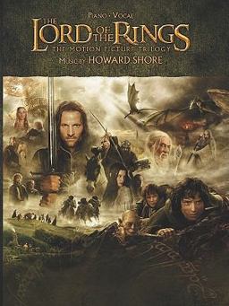Lord of the Rings Trilogy Music from the Motion Pictures Arranged for Solo Piano  9780739058039 Front Cover