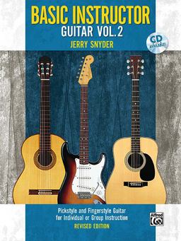 Basic Instructor Guitar, Bk 2 Pickstyle and Fingerstyle Guitar for Individual or Group Instruction 2nd 9780739058527 Front Cover