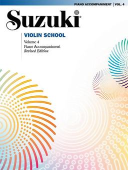 Suzuki Violin School, Vol 4 Piano Acc  9780739058800 Front Cover