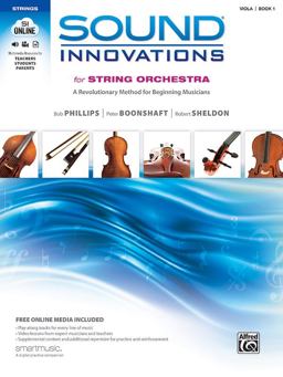 Sound Innovations for String Orchestra, Bk 1 A Revolutionary Method for Beginning Musicians (Viola), Book, CD and DVD  9780739067895 Front Cover