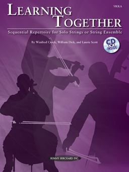 Learning Together Sequential Repertoire for Solo Strings or String Ensemble (Viola), Book and CD  9780739068311 Front Cover