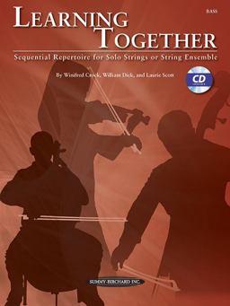 Learning Together Sequential Repertoire for Solo Strings or String Ensemble (Bass), Book and CD  9780739068335 Front Cover