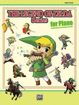 Legend of Zelda Series for Piano Piano Solos  9780739082966 Front Cover