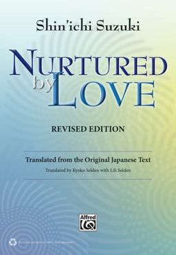 Nurtured by Love Translated from the Original Japanese Text  9780739090442 Front Cover