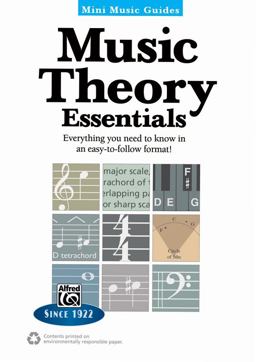 Mini Music Guides -- Music Theory Essentials Everything You Need to Know in an Easy-To-follow Format!  9780739096345 Front Cover