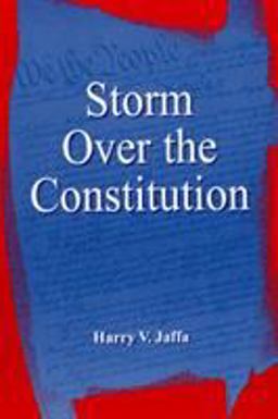 Storm over the Constitution  9780739100417 Front Cover