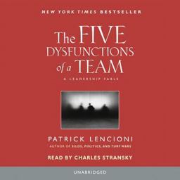 Five Dysfunctions of a Team  9780739332573 Front Cover