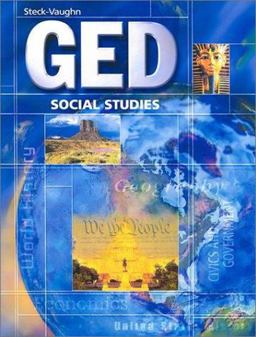 Steck-Vaughn GED Social Studies  9780739828342 Front Cover