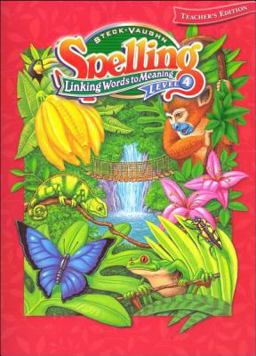 Steck-Vaughn Spelling 2002 Grade 4 1st 9780739836187 Front Cover