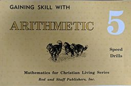 Gaining Skill with Arithmetic : Speed Drills 1st 9780739904725 Front Cover