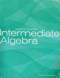 Intermediate Algebra