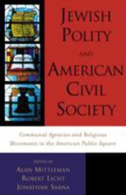 Jewish Polity and American Civil Society