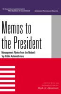 Memos to the President