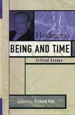 Heidegger's Being and Time Critical Essays  9780742542402 Front Cover