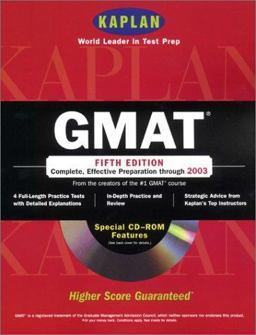 Kaplan GMAT 2001-20002
