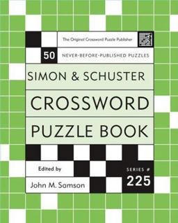 Simon and Schuster Crossword Puzzle Book