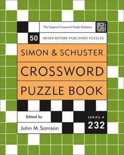 Simon and Schuster Crossword Puzzle Book