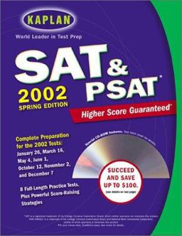 SAT and PSAT 2002