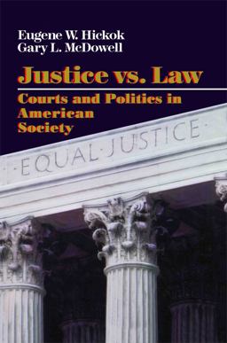 Justice vs. Law  9780743236287 Front Cover