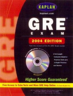 GRE Exam 2004