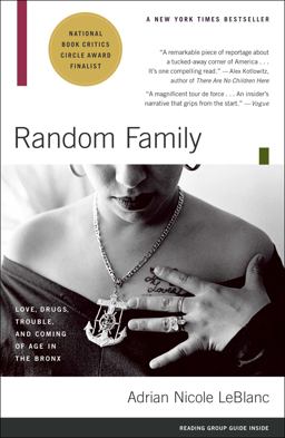 Random Family Love, Drugs, Trouble, and Coming of Age in the Bronx  9780743254434 Front Cover