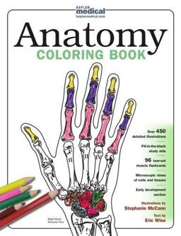 Anatomy Coloring Book  9780743264242 Front Cover