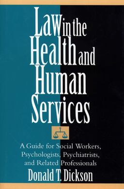 Law in the Health and Human Services  9780743267434 Front Cover