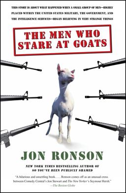 Men Who Stare at Goats  9780743270601 Front Cover