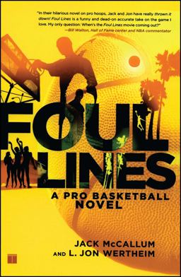 Foul Lines A Pro Basketball Novel  9780743286503 Front Cover
