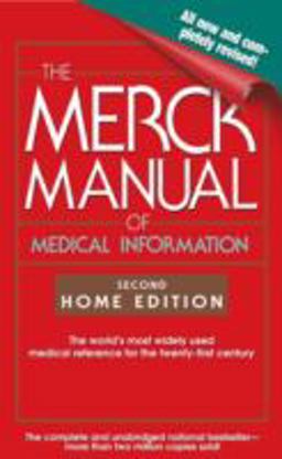 Merck Manual of Medical Information Second Home Edition 2nd 9780743477345 Front Cover