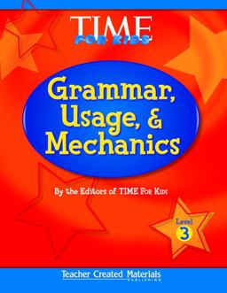 Grammar, Usage, and Mechanics, Level 3