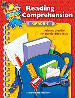 Reading Comprehension, Grade 6