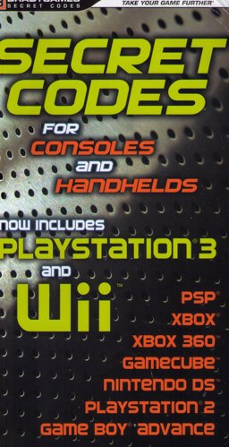Secret Codes for Consoles and Handhelds