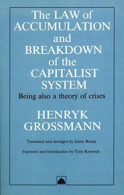 Law of Accumulation and Breakdown of the Capitalist System Being Also a Theory of Crises  9780745304595 Front Cover