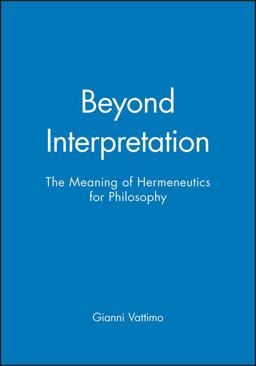 Beyond Interpretation