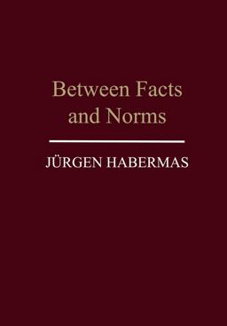 Between Facts and Norms Contributions to a Discourse Theory of Law and Democracy  9780745620114 Front Cover
