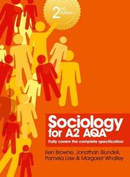 Sociology for A2 AQA Sociology for A2 AQA
