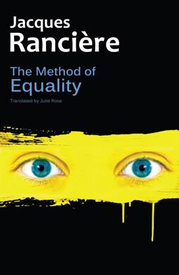 Method of Equality Interviews with Laurent Jeanpierre and Dork Zabunyan  9780745680637 Front Cover