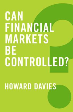 Can Financial Markets Be Controlled?  9780745688305 Front Cover