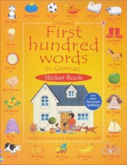 First Hundred Words in German Sticker Book