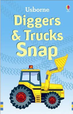 Diggers and Trucks Snap (Usborne Snap Cards)