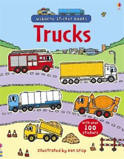 Trucks Sticker Book  9780746089415 Front Cover
